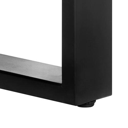 Spisebord 160x80x75 cm massivt genanvendt træ