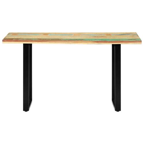 Spisebord 140x70x76 cm massivt genanvendt træ