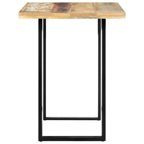 Spisebord 120x60x76 cm massivt genanvendt træ