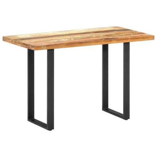 Spisebord 120x60x76 cm massivt genanvendt træ