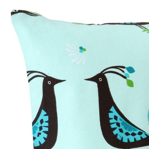 Puder 2 stk. med print 40x40 cm bomuld flerfarvet