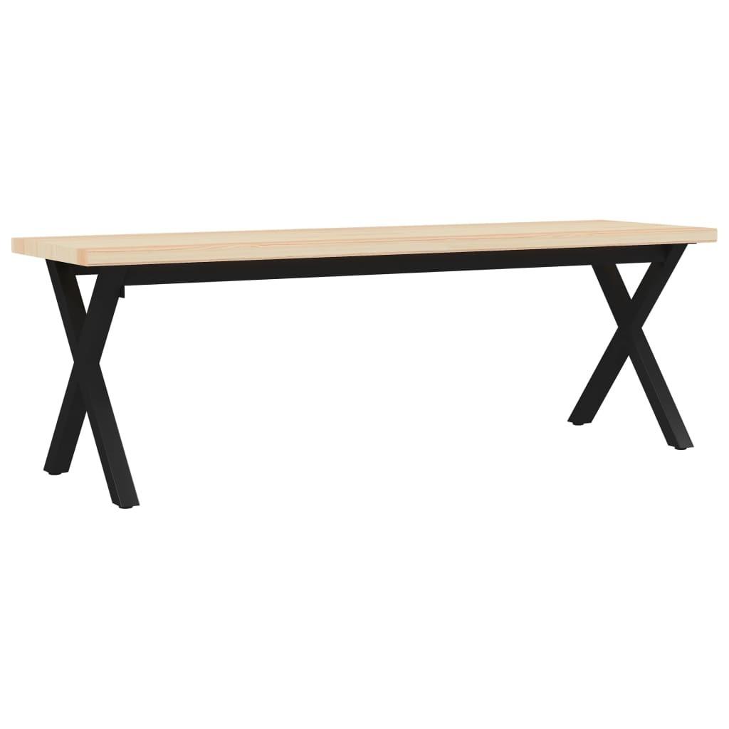 Bænk 135 x 40 x 45 cm fyrretræ