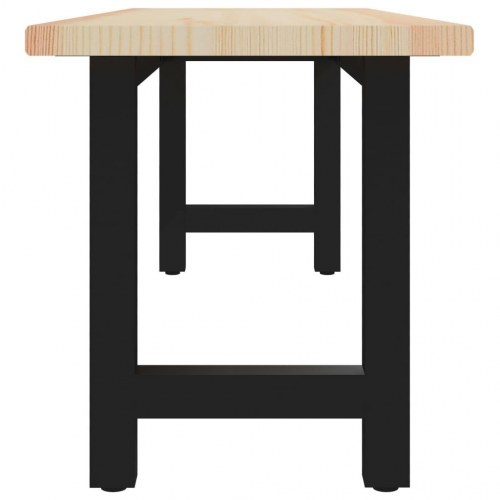 Bænk 155 x 40 x 45 cm fyrretræ