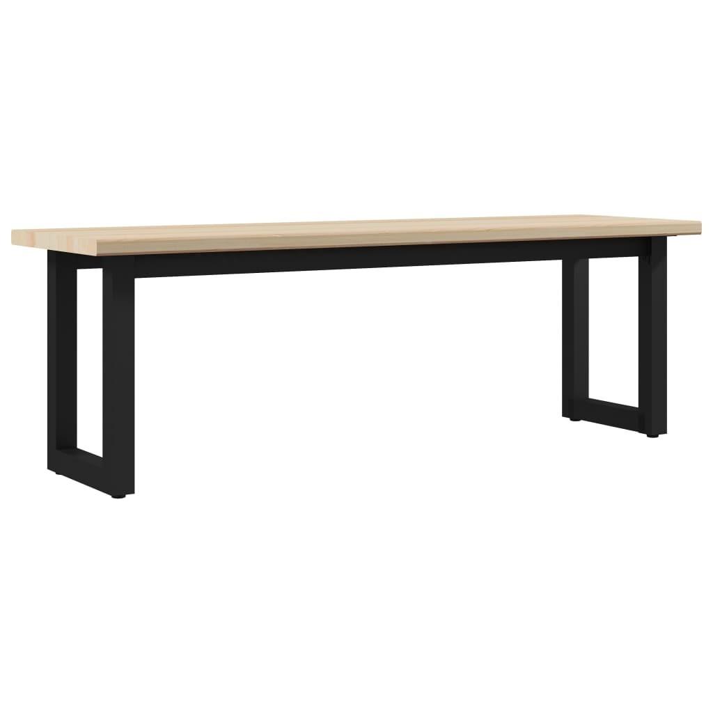 Bænk 135 x 40 x 45 cm fyrretræ