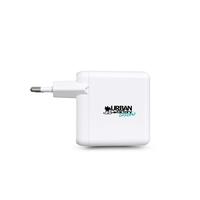 Vægoplader + USB kabel Urban Factory GSC65UF Hvid