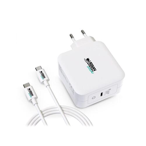 Vægoplader + USB kabel Urban Factory GSC10UF Hvid