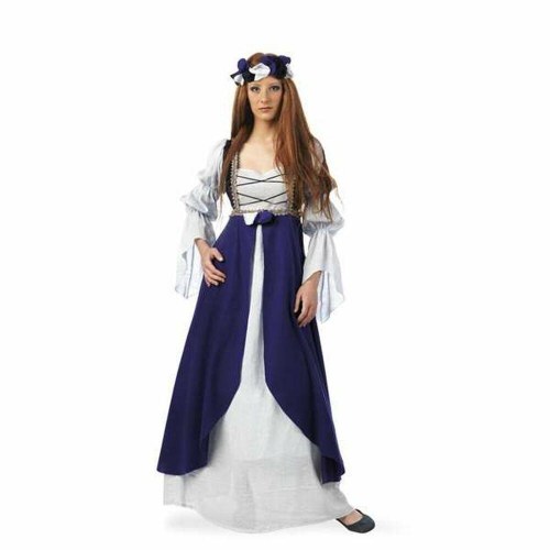 Clarisa middelalderkostume til voksne - XL