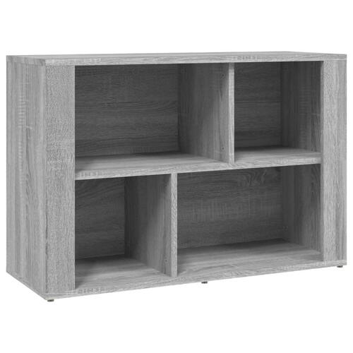 Skænk 80x30x54 cm konstrueret træ grå sonoma-eg