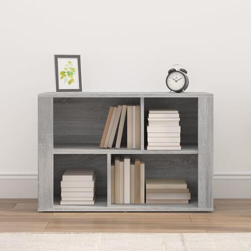 Skænk 80x30x54 cm konstrueret træ grå sonoma-eg