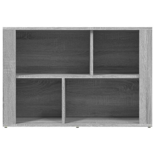 Skænk 80x30x54 cm konstrueret træ grå sonoma-eg