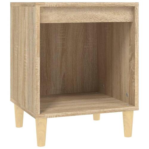 Sengeborde 2 stk. 40x35x50 cm sonoma-eg