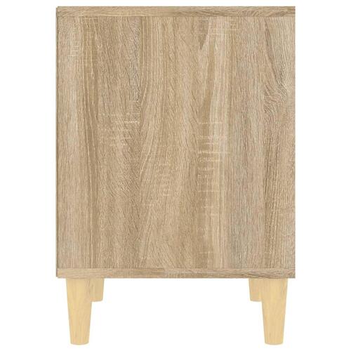 Sengeborde 2 stk. 40x35x50 cm sonoma-eg