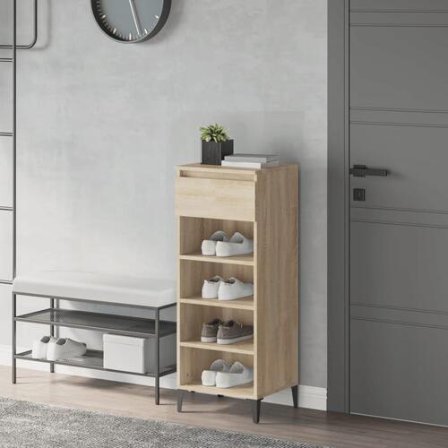 Skoreol 40x36x105 cm konstrueret træ sonoma-eg
