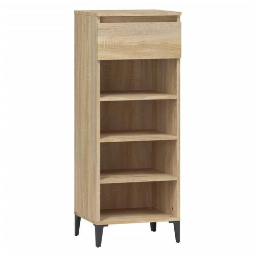 Skoreol 40x36x105 cm konstrueret træ sonoma-eg