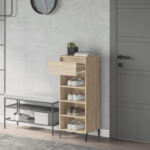 Skoreol 40x36x105 cm konstrueret træ sonoma-eg
