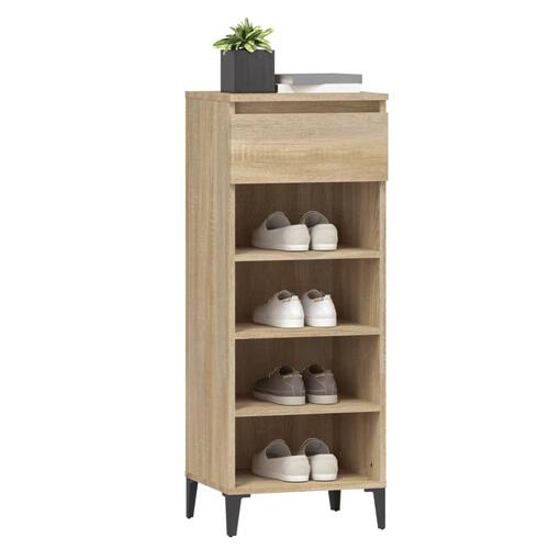 Skoreol 40x36x105 cm konstrueret træ sonoma-eg