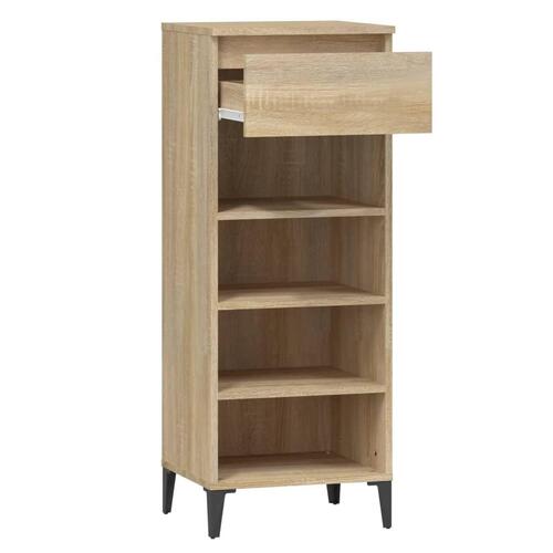Skoreol 40x36x105 cm konstrueret træ sonoma-eg