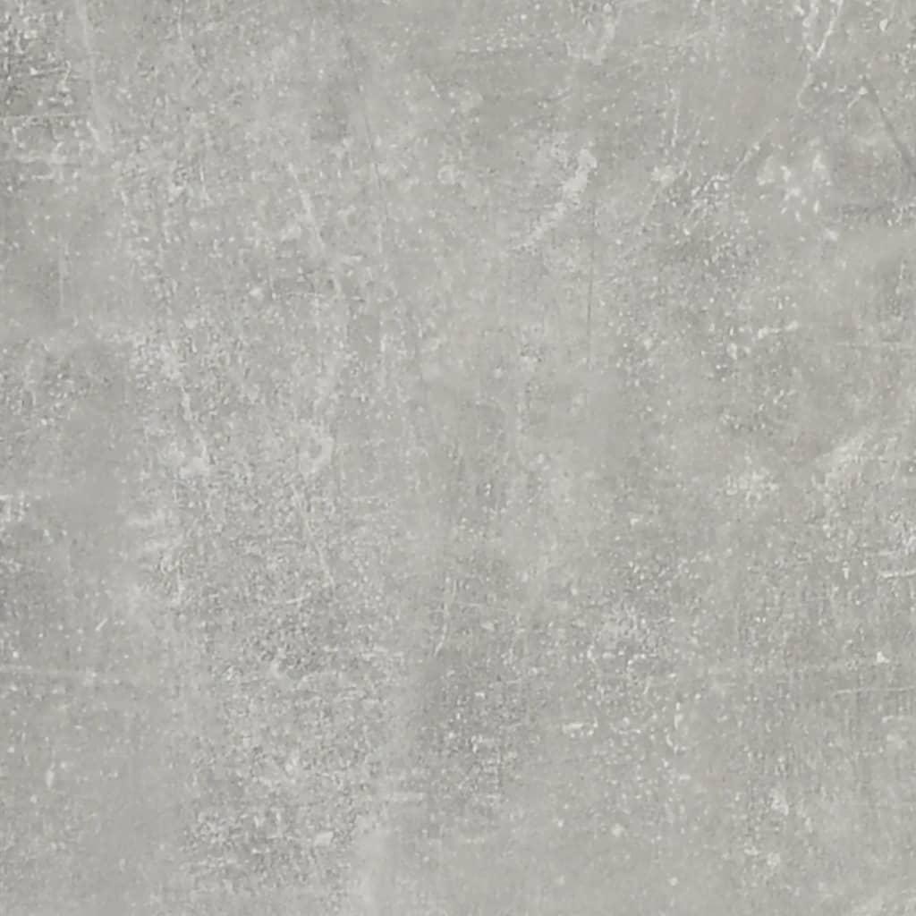 Skab 60x36x110 cm konstrueret træ Betongrå