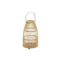 Lyseholder Krystal Bambus (25 x 25 x 56 cm)