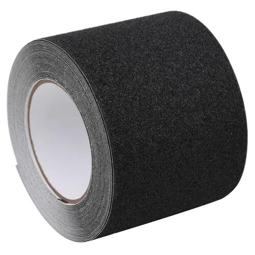 Skridsikker tape 0,1x10 m PVC sort