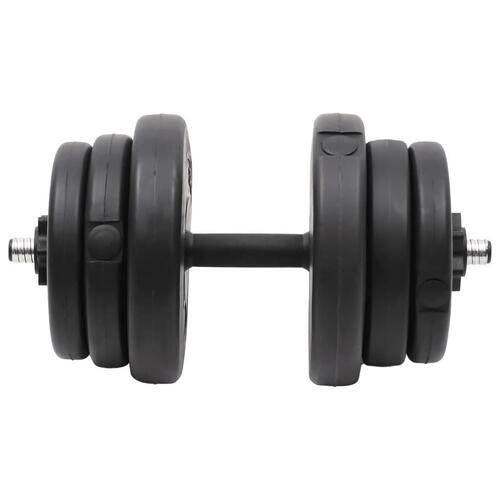 Håndvægt med skiver 40 kg