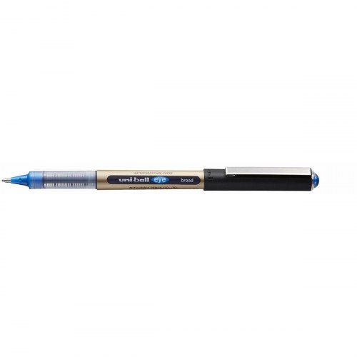 Uni-Ball kuglepen med flydende blæk UB-150-10, blå, 1 mm - 12 stk.