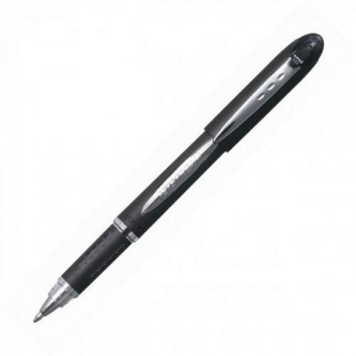 Pen med flydende blæk Uni-Ball Rollerball Jestsream SX-210 Sort 1 mm (12 Dele)