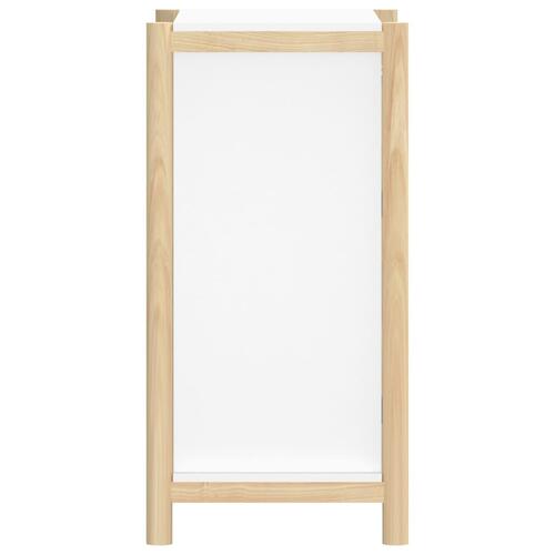 Skænk 62x38x75 cm konstrueret træ hvid