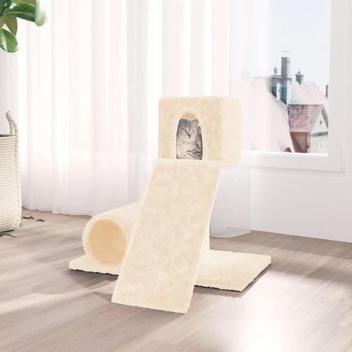 Kradsetræ med sisalkradsestolpe 59 cm cremefarvet