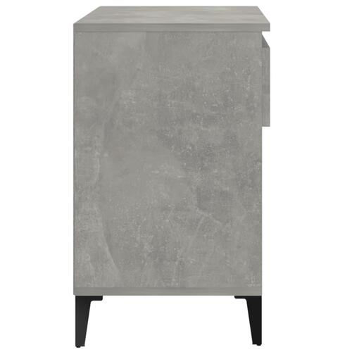 Skoreol 70x36x60 cm konstrueret træ betongrå