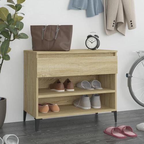 Skoreol 70x36x60 cm konstrueret træ sonoma-eg