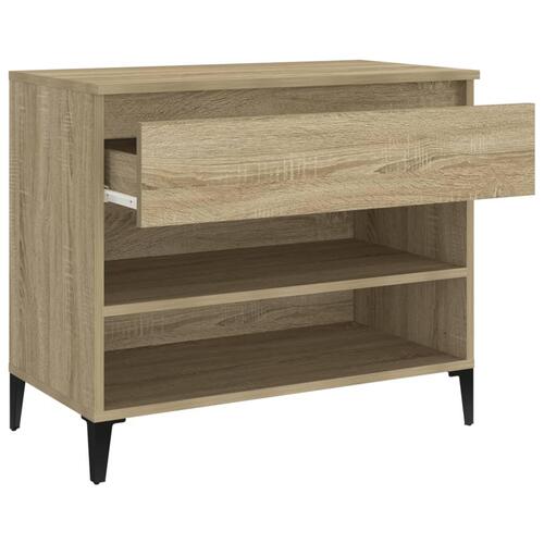 Skoreol 70x36x60 cm konstrueret træ sonoma-eg