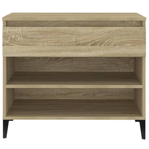 Skoreol 70x36x60 cm konstrueret træ sonoma-eg