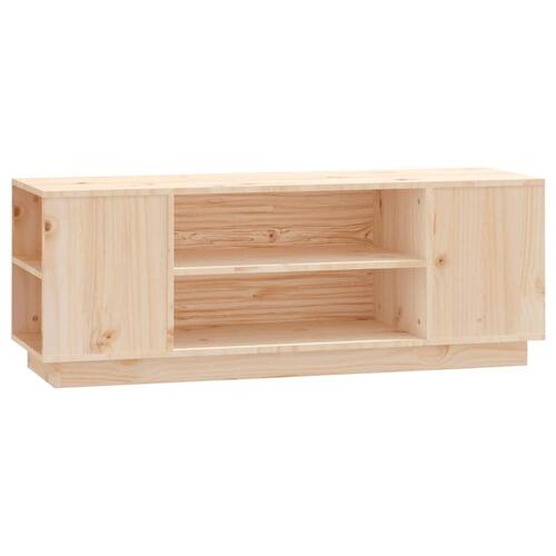 Tv-bord 110x35x40,5 cm massivt fyrretræ