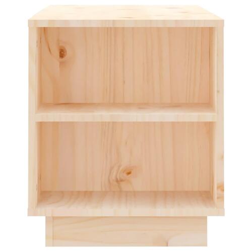Tv-bord 110x35x40,5 cm massivt fyrretræ