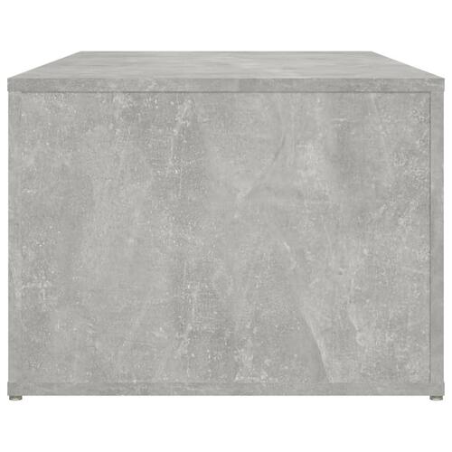 Sofabord 100x50x36 cm konstrueret træ betongrå