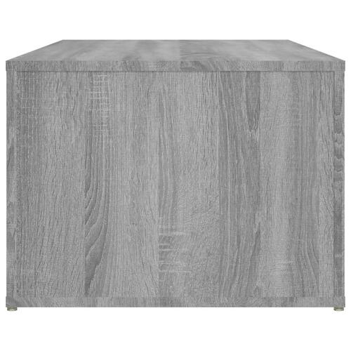 Sofabord 100x50x36 cm konstrueret træ Grå sonoma-eg