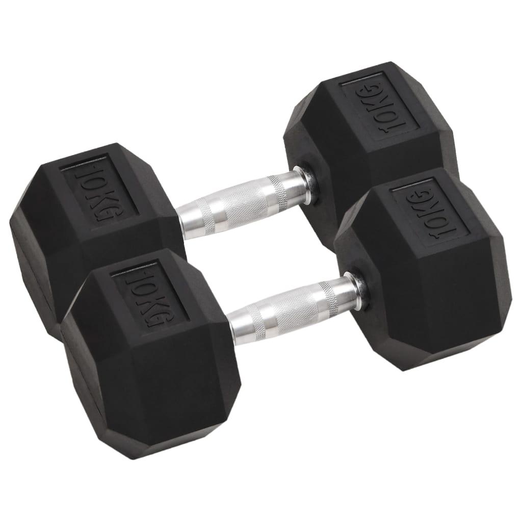 Håndvægte 2 stk. 20 kg støbejern