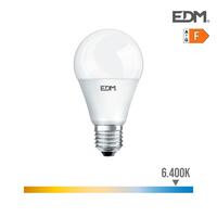 LED-lampe EDM F 15 W E27 1521 Lm Ø 6 x 11,5 cm (6400 K)