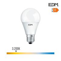 LED-lampe EDM F 15 W E27 1521 Lm Ø 6 x 11,5 cm (3200 K)