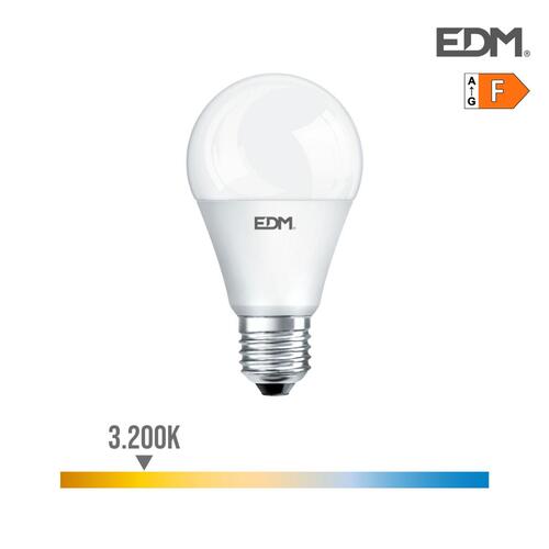 LED-lampe EDM F 15 W E27 1521 Lm Ø 6 x 11,5 cm (3200 K)