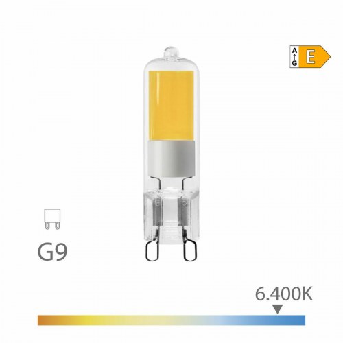 EDM Product LED-pære G9 5 W (6400 K) - 575 lm, Ø 1,43 × 6,45 cm