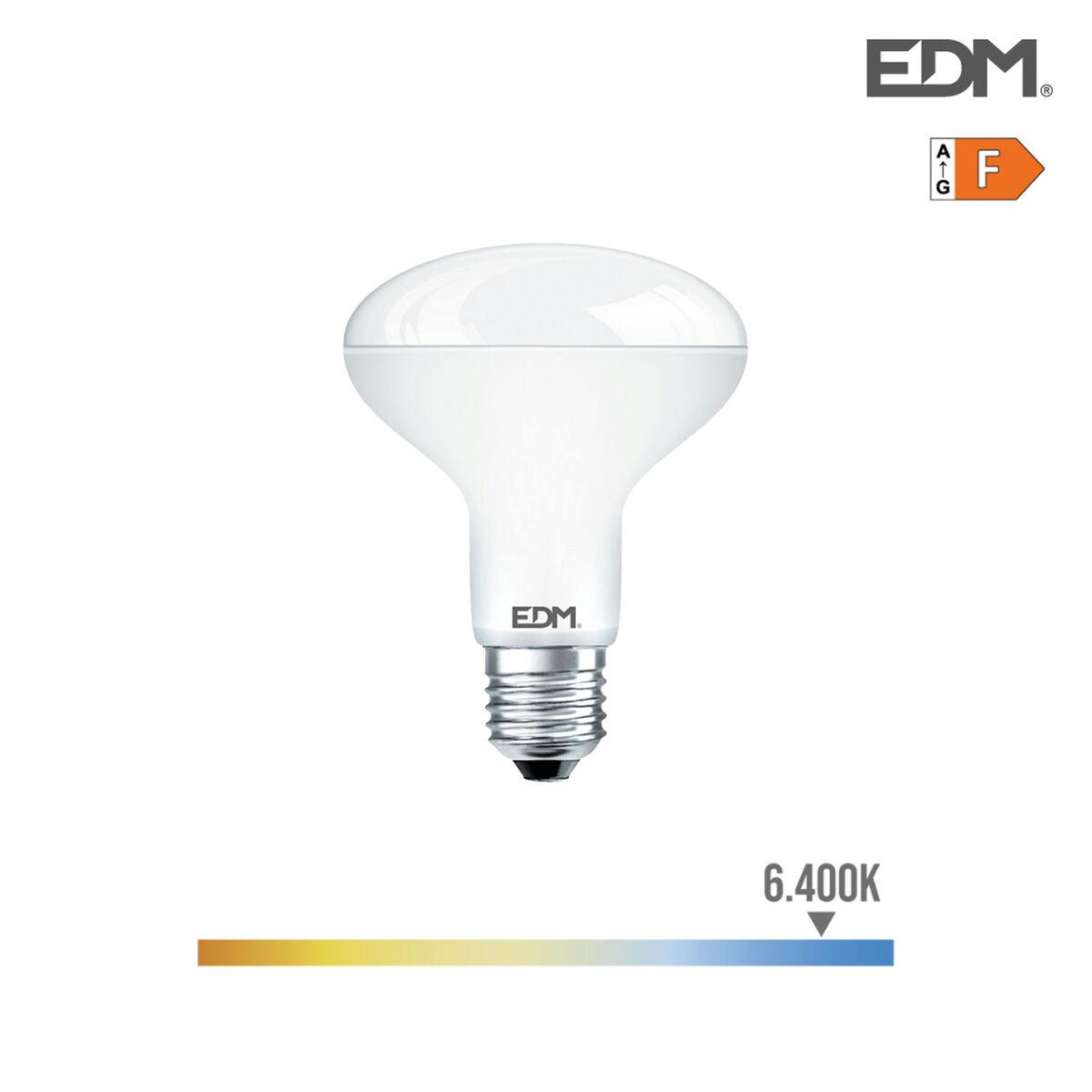 LED-lampe EDM Reflektor F 12 W E27 1055 lm Ø 9 x 12 cm (6400 K)