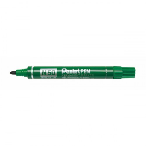 Pentel N50 sprittusch - grøn, 12 stk.