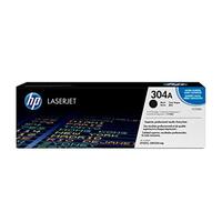 Original toner HP 304A Sort