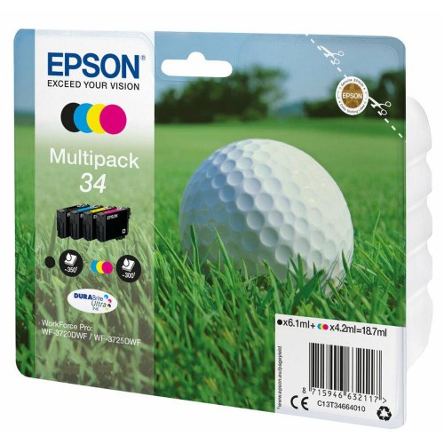 Epson 34 Multipack - original blækpatron, multifarvet