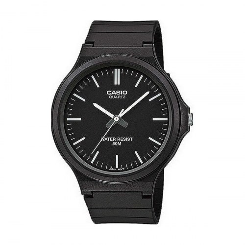 Herreur Casio MW-240-1EVEF - sort armbåndsur til mænd