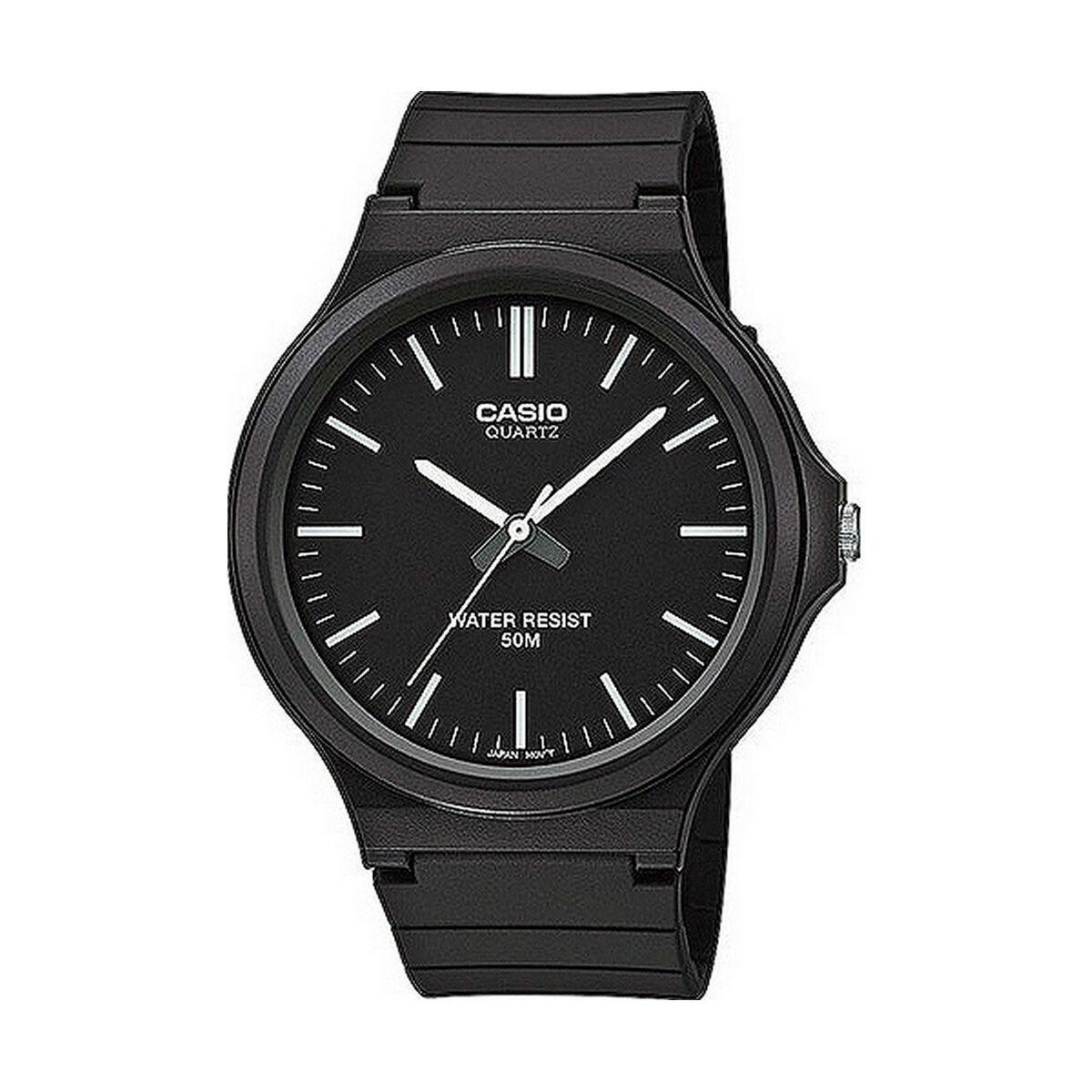 Herreur Casio MW-240-1EVEF - sort armbåndsur til mænd