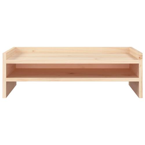 Skærmholder 50x24x16 cm massivt fyrretræ