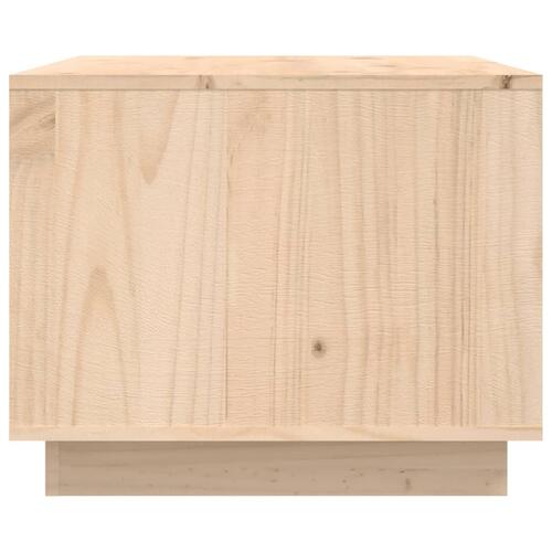 Sofabord 80x50x40 cm massivt fyrretræ